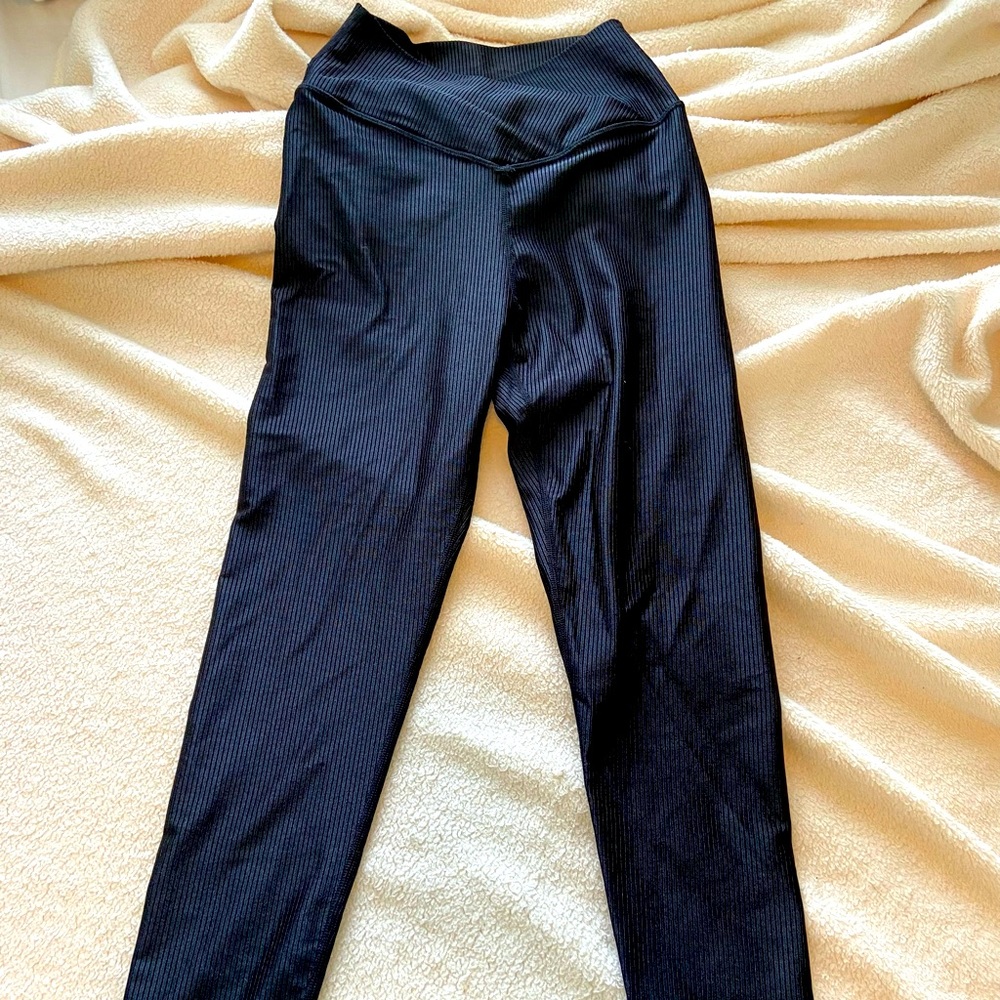 Aerie Ribbed Shine Legging